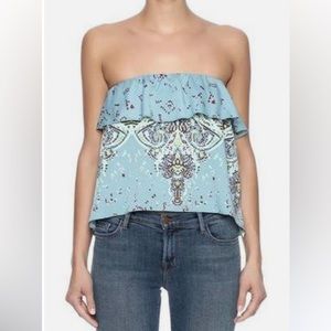 🔴 Free People Strapless Crop Top